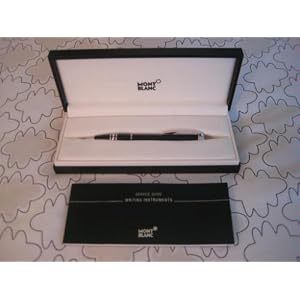 Mont Blanc Starwalker Black Resin Ballpoint Pen