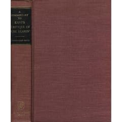 Commentary to Kant's Critique of Pure Reason