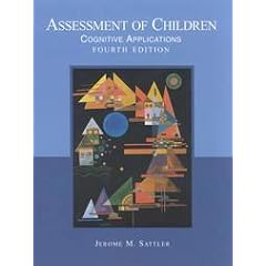Assessment of Children: Cognitive Applications