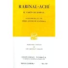 Click here to buy El Varon de Rabinal: Ballet-Drama de los Indios Quiches de Guatemala by  Rabinal-Achi and Luis Cardoza Y Aragon.