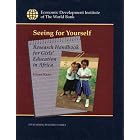 Click here to buy Seeing for Yourself: Research Handbook for Girls' Education in Africa (Edi Learning... by  Eileen Kane.