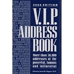 V.I.P. Address Book 2006 (VIP Address Book) book cover