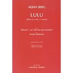 Alban Berg, LuLu (Opera in 3 Acts, 7 scenes) book cover