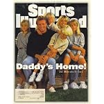 Sports Illustrated Magazine  April 24 1995 Daddy's Home  Joe Montana Retires book cover