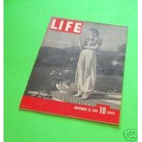 Life Magazine November 13, 1939 -- Cover: Claudette Colbert