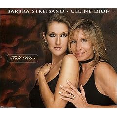 Album cover for Tell Him by Barbra Streisand & Céline Dion CD from which you can create your own MP3 Ringtones / Realtones using the ToneBee online ringtone maker.