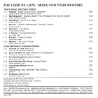 The Look of Love: Music for Your Wedding by Brian Adams, Frank Claessens, Jeremiah Clarke, Philip / Lind, Jonathan / Waldman, Wendy Galdston, and Larry Henley