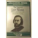 The Vision of Leon Walras (Great Economic Thinkers) book cover