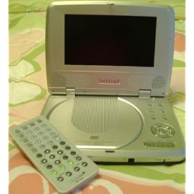 Initial IDM-635 Portable DVD Player with 6.5-Inch Active Matrix LCD Screen