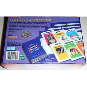 Holiday Shuffle Card Game by Hasbro