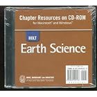Click here to buy Chapter Resources on CD-ROM for Holt Earth Science by  Holt.
