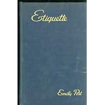 Emily Post's etiquette: The blue book of social usage book cover