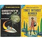 Times Without Number Destinys Orbit (Vintage Ace Double F-161) by  John Brunner and David Grinnell 