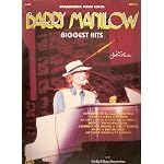 Barry Manilow - Biggest Hits - Intermediate Piano Solos book cover
