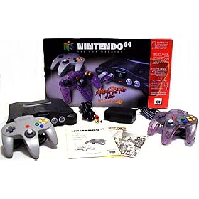 Nintendo 64 Console with Two Controllers