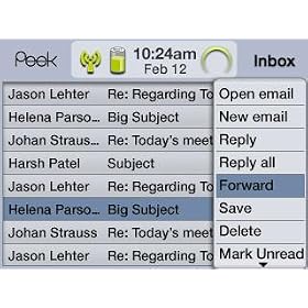 Peek Mobile Email Device