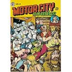 Motor City Comics No.2  ...  original 1970  ROP Comic ... illustrated  ... by R. , Robert ,  Crumb ... featuring " Lenore Goldberg & her Girl Commandos " book cover
