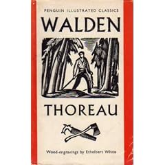 Walden, or Life in the Woods. Wood-engravings by Ethelbert White. Penguin Illustrated Classics No. C4