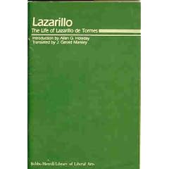 The Life of Lazarillo: De Tormes (Library of Liberal Arts 37)