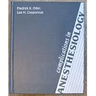Complications in Anesthesiology by Lee H. Cooperman