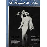 She Reminds Me of You: Bing Crosby & Carole Lombard Cover (From the Movie "We're Not Dressing") book cover