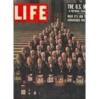Life Magazine October 8, 1956 10 9 56 U. S. Masons state Masonic Grand Masters Lodge on... by  article John L. Steele ETC