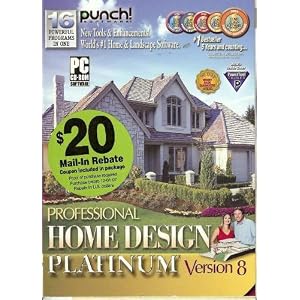 Punch Pro Home Design Platinum Version 8 by Punch Software