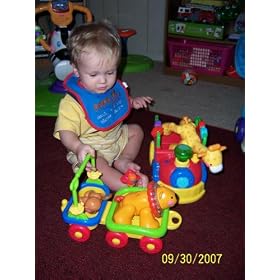Fisher-Price Amazing Animals Sing and Go Choo-Choo