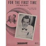 For the First Time I've Fallen in Love (Sheet Music) Featured By Guy Lombardo book cover