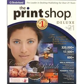 The Print Shop 21 Pro Photo By Broderbund by Encore