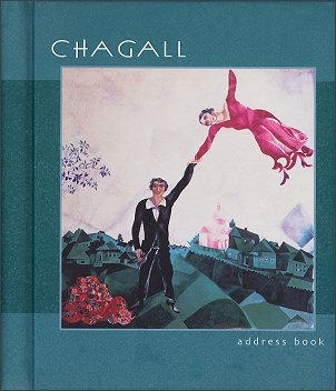 CHAGALL ~ FULL SIZED ADDRESS BOOK ~ EVERY PAGE ILLUS!