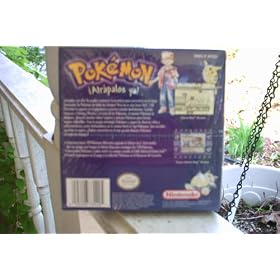 Pokemon Blue, Gotta Catch 'em Them All, Atrapalos Ya, Edicion Azul, Spanish, Espanol, Game Boy Original, Gameboy