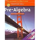 Pre-algebra California Teacher's Edition by