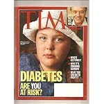 Time Magazine December 8 2003 Diabetes are You at Risk * Jack Nicholson Acts His Age book cover