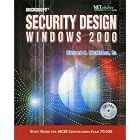 Click here to buy  Microsoft Security Design Windows 2000: Study Guide for McSe Certification Exam 70-220... by Richard A. McMahon.
