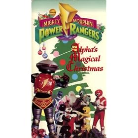 Mighty Morphin Power Rangers- Alpha's Magical Christmas [VHS]