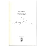 Two Lectures on the Work of Allen Ginsberg (Turret Papers, No 1) book cover