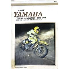 Yamaha Yz50-80 Monoshock 1978-1990 Service Repair Maintenance