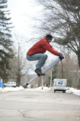 Flybar pogo stick