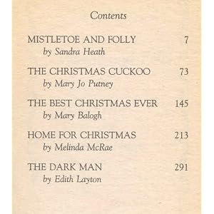 A Regency Christmas III: Mistletoe and Folly  The Christmas Cuckoo  The Best Christmas Ever  Home... by Mary Balogh, Sandra Heath, Melinda McRae, and Edith Layton
