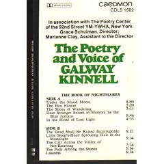 The Poetry Voice of Galway Kinnell