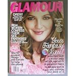 Glamour Magazine April 2007 - Drew Barrymore book cover