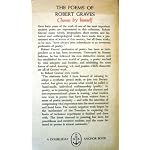 The Poems of Robert Graves, Chosen By Himself book cover