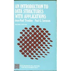 An Introduction to Data Structures With Applications (Mcgraw Hill Computer Science Series)