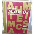 Saxon Math 87 An Incremental Development by  Hake