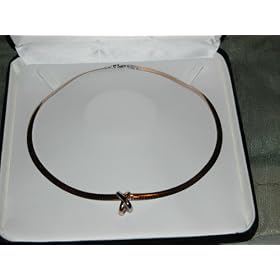 14k White and Yellow Gold Reversible 5mm Omega Chain Necklace, 18 6c64828fd7a07450e4920110.L. AA280 14k White and Yellow Gold Reversible 5mm Omega Chain Necklace, 18"