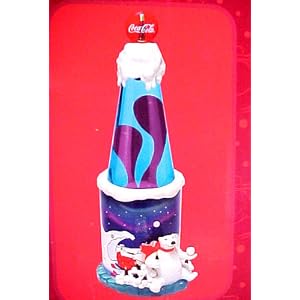 Coca Cola Premiere Edition Snowbball Lava Lamp by Vandor