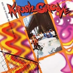 KRUSH GROOVE ORIGINAL Soundtrack LP 1985 by  BEASTIE BOYS, GAP BAND, FORCE MD'S SHEILA E 