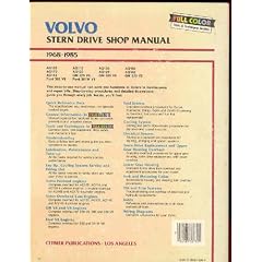 Volvo B770 Stern Drive Shop Manual, 1968-88