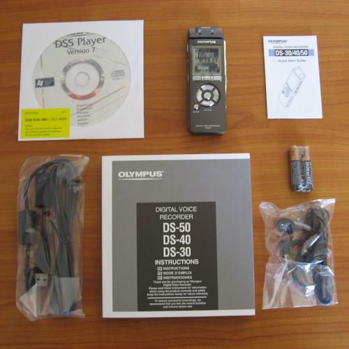 Olympus DS30 Digital Voice Recorder Electronics